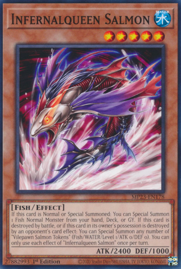 Infernalqueen Salmon - MP23-EN178 - Common 1st Edition