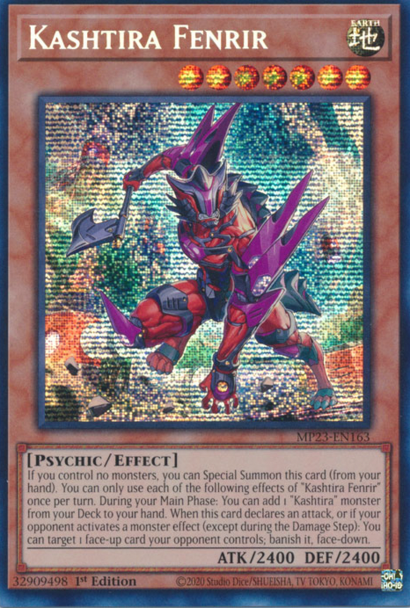 Kashtira Fenrir - MP23-EN163 - Prismatic Secret Rare 1st Edition