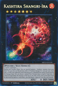 Kashtira Shangri-Ira - MP23-EN190 - Prismatic Secret Rare 1st Edition