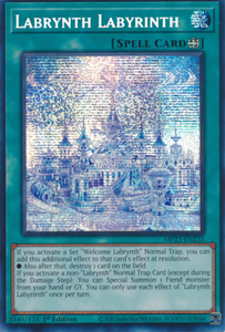 Labrynth Labyrinth - MP23-EN233 - Prismatic Secret Rare 1st Edition