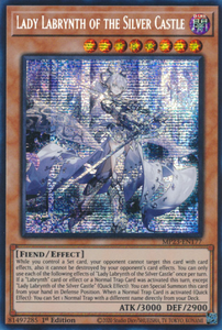 Lady Labrynth of the Silver Castle - MP23-EN177 - Prismatic Secret Rare 1st Edition