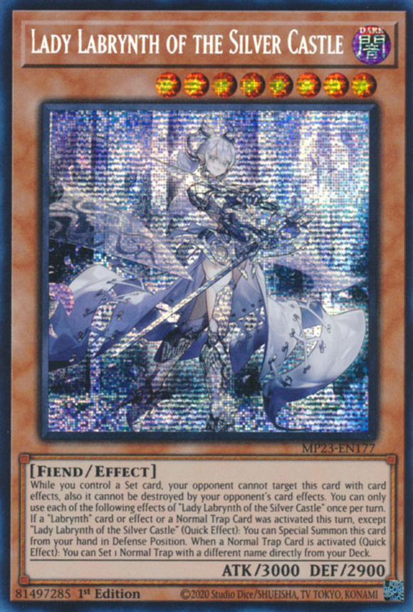 Lady Labrynth of the Silver Castle - MP23-EN177 - Prismatic Secret Rare 1st Edition