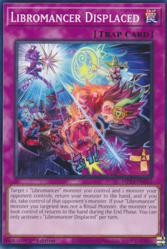 Libromancer Displaced - MP23-EN115 - Common 1st Edition
