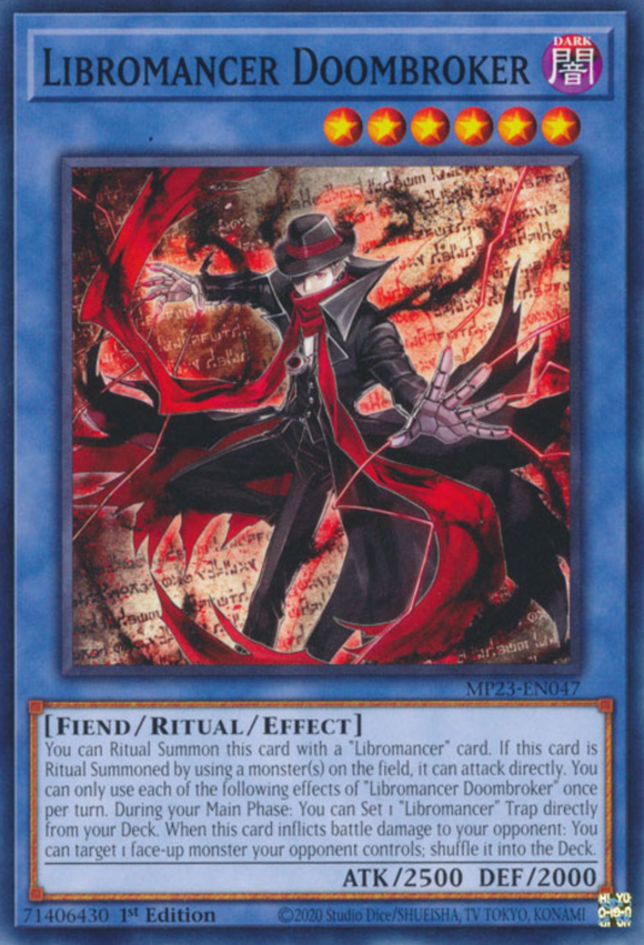 Libromancer Doombroker - MP23-EN047 - Common 1st Edition