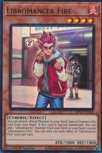 Libromancer Fire - MP23-EN058 - Ultra Rare 1st Edition