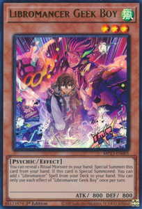 Libromancer Geek Boy - MP23-EN001 - Ultra Rare 1st Edition