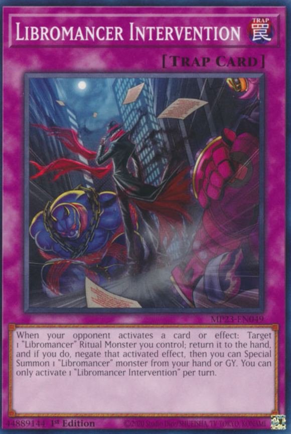 Libromancer Intervention - MP23-EN049 - Common 1st Edition