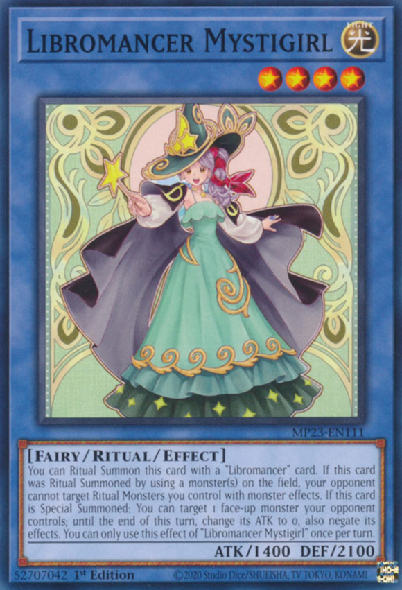 Libromancer Mystigirl - MP23-EN111 - Common 1st Edition