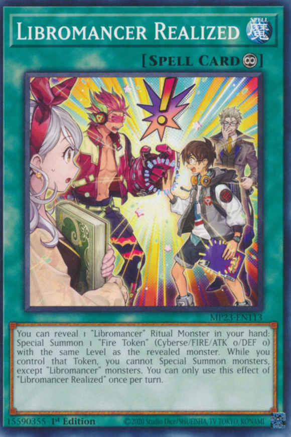 Libromancer Realized - MP23-EN113 - Common 1st Edition