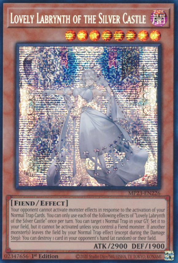 Lovely Labrynth of the Silver Castle - MP23-EN226 - Prismatic Secret Rare 1st Edition