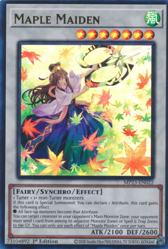 Maple Maiden - MP23-EN022 - Ultra Rare 1st Edition