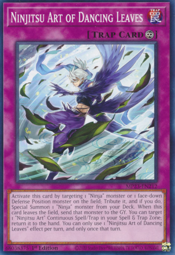 Ninjitsu Art of Dancing Leaves - MP23-EN212 - Common 1st Edition