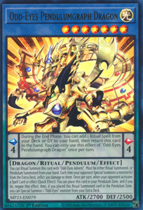 Odd-Eyes Pendulumgraph Dragon - MP23-EN079 - Ultra Rare 1st Edition