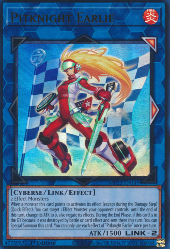 Pitknight Earlie - MP23-EN149 - Ultra Rare 1st Edition