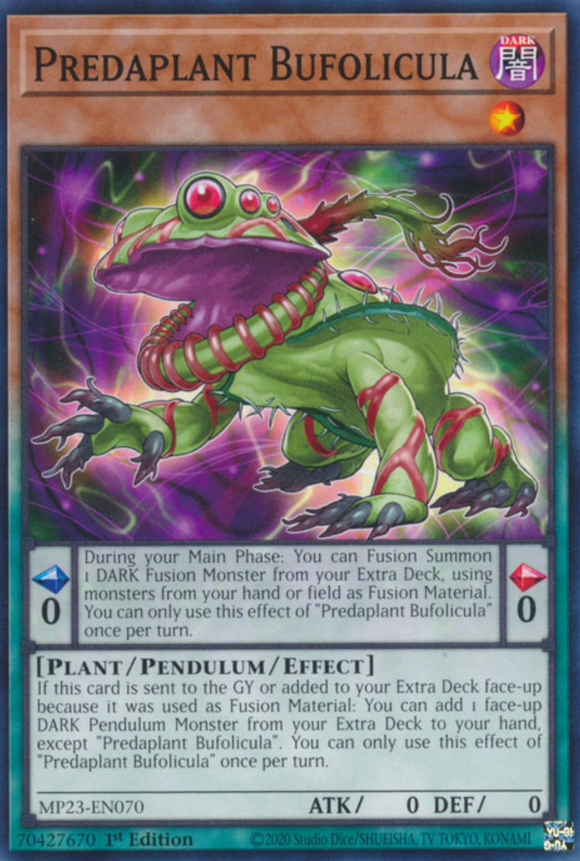 Predaplant Bufolicula - MP23-EN070 - Common 1st Edition