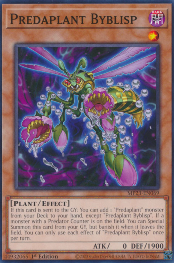 Predaplant Byblisp - MP23-EN069 - Common 1st Edition