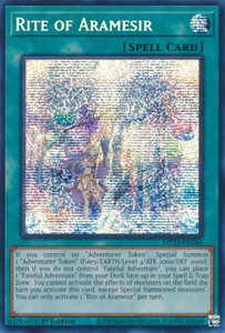 Rite of Aramesir - MP23-EN264 - Prismatic Secret Rare 1st Edition