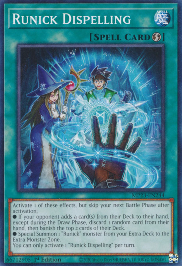 Runick Dispelling - MP23-EN244 - Common 1st Edition