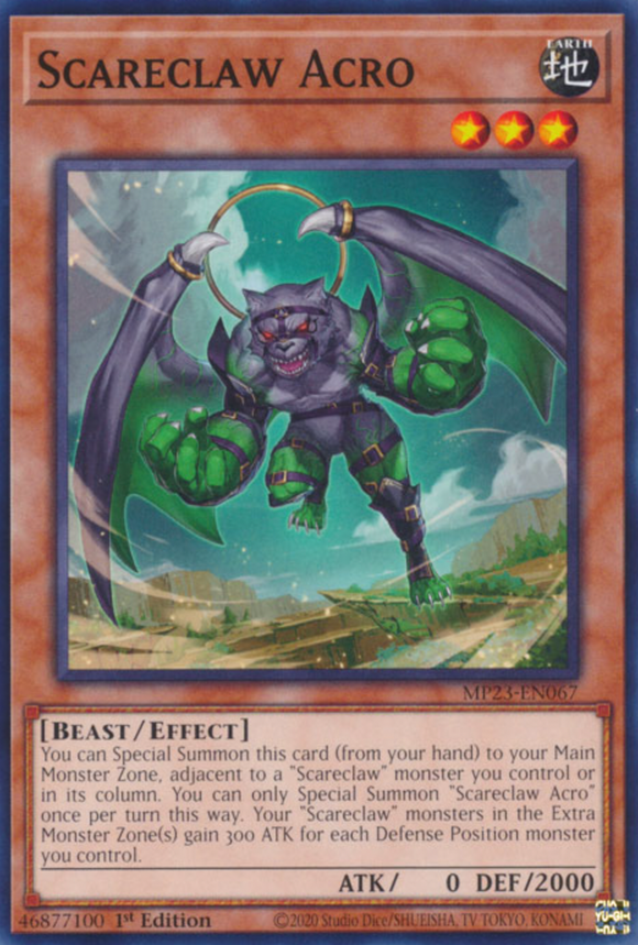 Scareclaw Acro - MP23-EN067 - Common 1st Edition