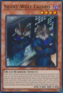 Silent Wolf Calupo - MP23-EN184 - Super Rare 1st Edition