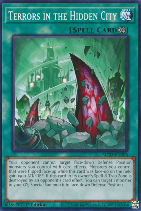 Terrors in the Hidden City - MP23-EN206 - Common 1st Edition