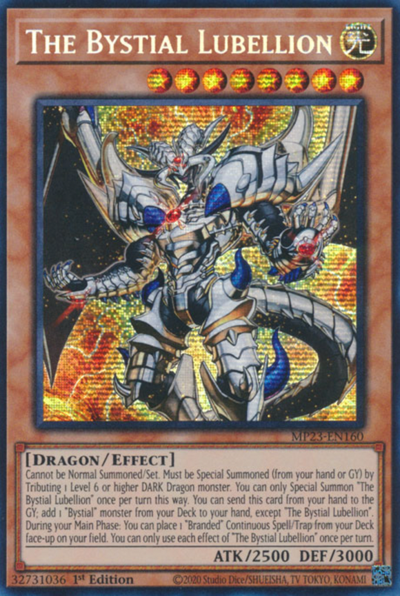 The Bystial Lubellion - MP23-EN160 - Prismatic Secret Rare 1st Edition