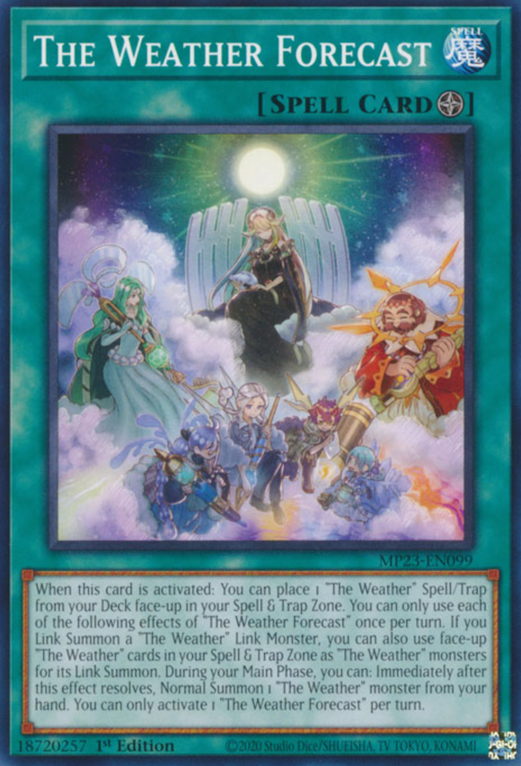 The Weather Forecast - MP23-EN099 - Common 1st Edition
