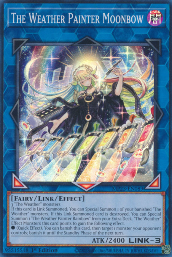 The Weather Painter Moonbow - MP23-EN089 - Super Rare 1st Edition