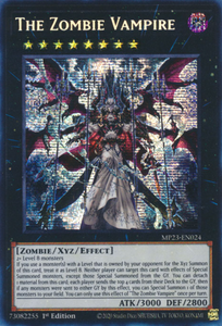 The Zombie Vampire - MP23-EN024 - Prismatic Secret Rare 1st Edition