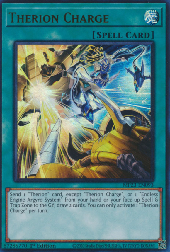 Therion Charge - MP23-EN093 - Ultra Rare 1st Edition