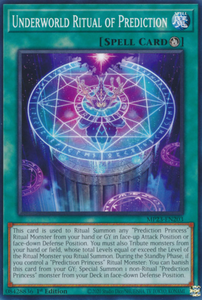 Underworld Ritual of Prediction - MP23-EN203 - Common 1st Edition