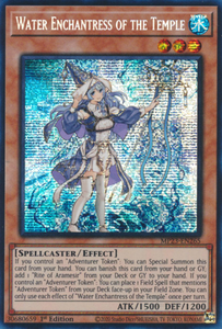 Water Enchantress of the Temple - MP23-EN265 - Prismatic Secret Rare 1st Edition