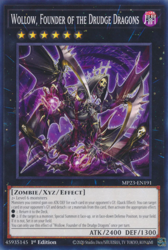 Wollow, Founder of the Drudge Dragons - MP23-EN191 - Common 1st Edition