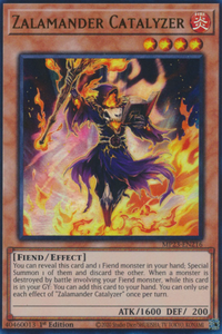 Zalamander Catalyzer - MP23-EN216 - Ultra Rare 1st Edition
