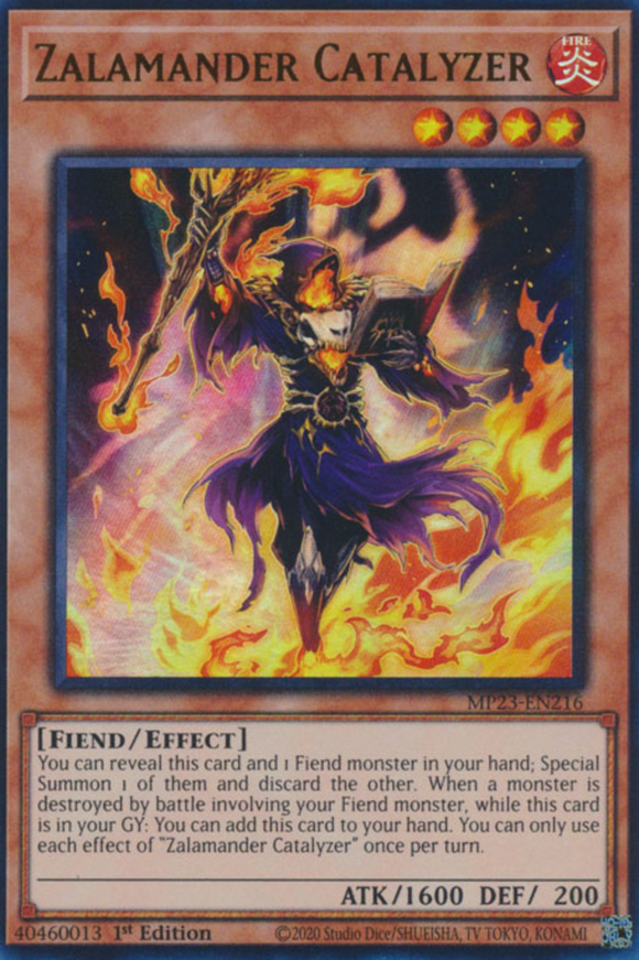 Zalamander Catalyzer - MP23-EN216 - Ultra Rare 1st Edition