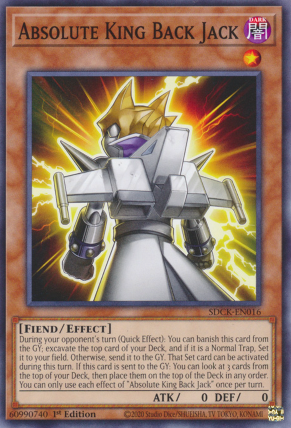 Absolute King Back Jack - SDCK-EN016 - Common 1st Edition