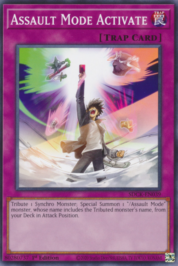 Assault Mode Activate - SDCK-EN039 - Common 1st Edition