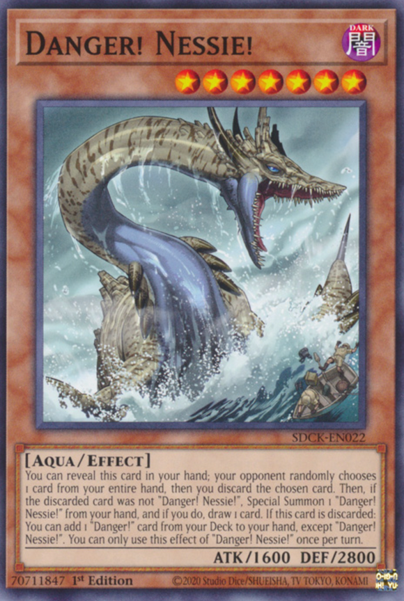 Danger! Nessie! - SDCK-EN022 - Common 1st Edition