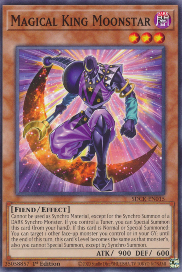 Magical King Moonstar - SDCK-EN015 - Common 1st Edition