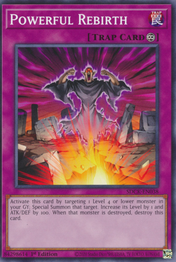 Powerful Rebirth - SDCK-EN038 - Common 1st Edition