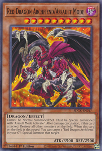 Red Dragon Archfiend/Assault Mode - SDCK-EN017 - Common 1st Edition