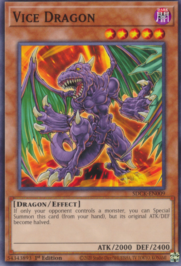 Vice Dragon - SDCK-EN009 - Common 1st Edition