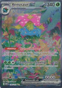 Venusaur ex - 198/165 - Special Illustration Rare