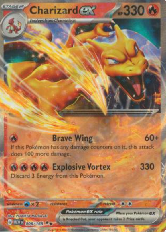 Charizard ex - 199/165 - Special Illustration Rare Essential Cards Charizard ex - 199/165 - Special Illustration Rare Essential Cards