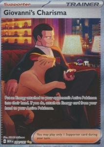 Giovanni's Charisma - 204/165 - Special Illustration Rare