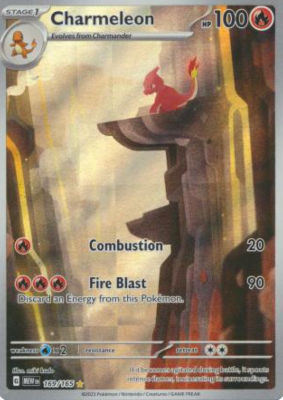 Charmeleon - 169/165 - Illustration Rare
