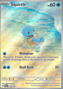 Squirtle - 170/165 - Illustration Rare