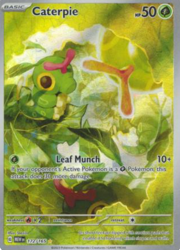 Caterpie - 172/165 - Illustration Rare