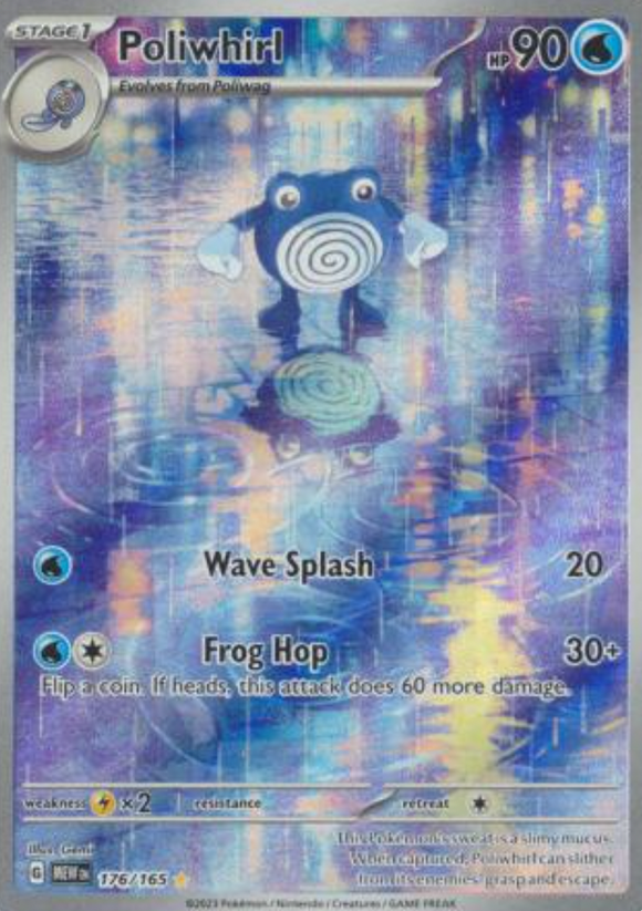 Poliwhirl - 176/165 - Illustration Rare