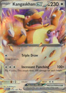 Kangaskhan ex - 115/165 - Ultra Rare